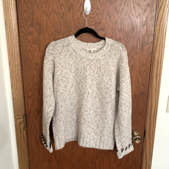 Skies Are Blue Sweaters - Skies Are Blue Marled Knit Sweater